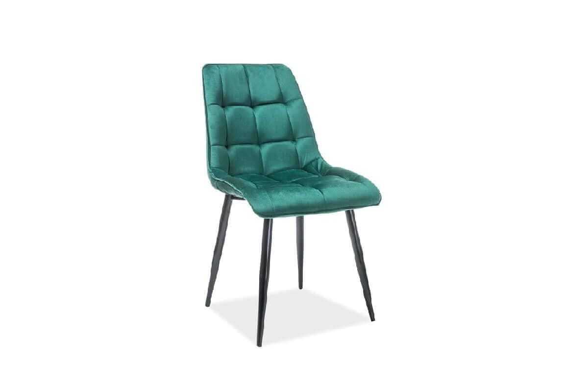 ESSZIMMERSTUHL Chic Türkis Samtstoff - Türkis, Kunststoff (50/88/50cm)