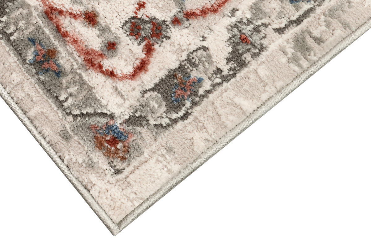 TEPPICH RETRO Weiß 140/200 cm - Weiß, Textil (140/200cm) - Tapiso