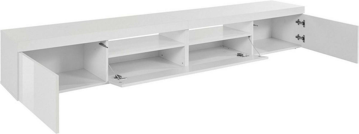 FERNSEHSCHRANK Weiß 40/240/35 cm - Weiß, Holzwerkstoff (240/35/40cm) - DMORA