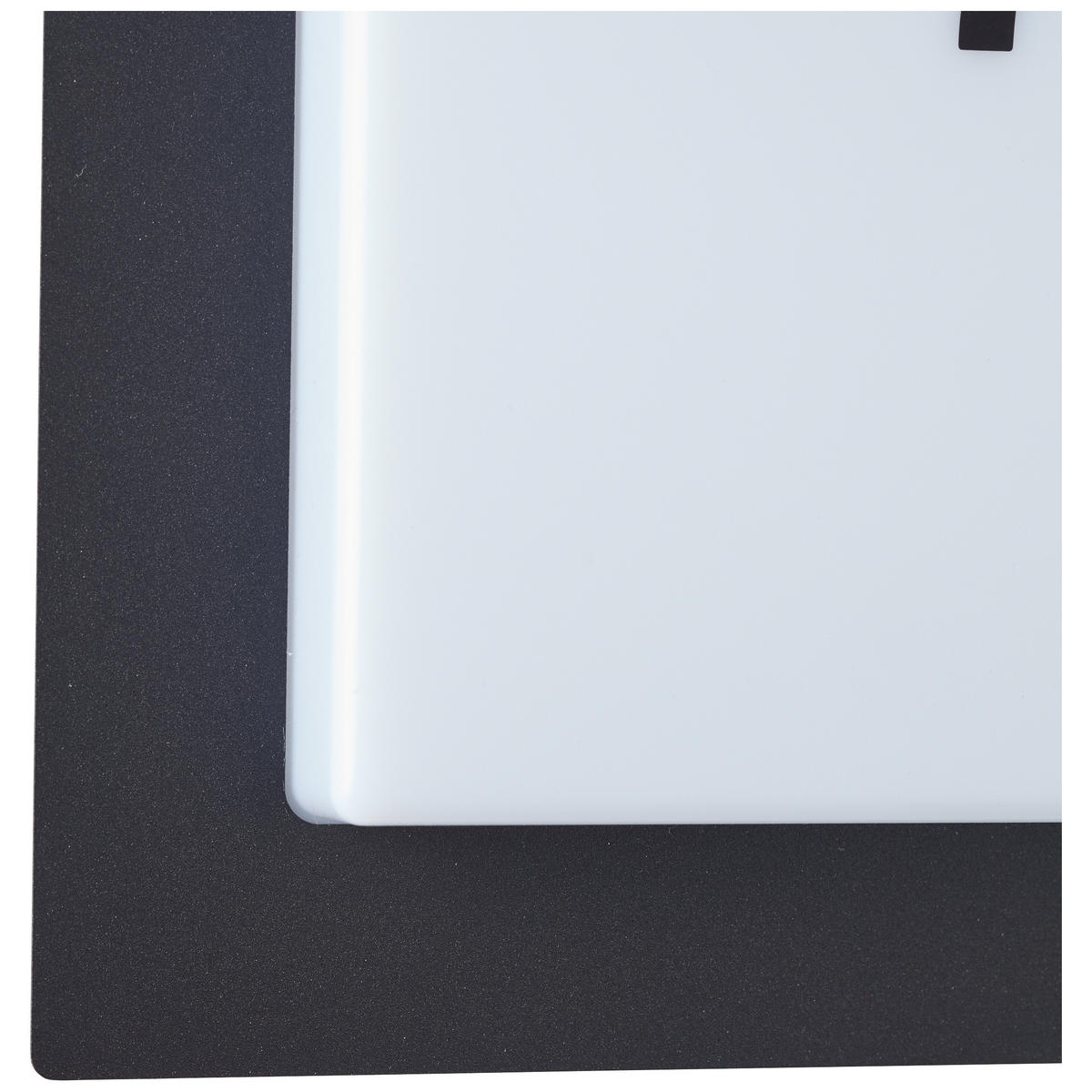 AUSSENWANDLEUCHTE Sten G96503/75 - Schwarz, Metall (30/30/5.8cm) - Brilliant
