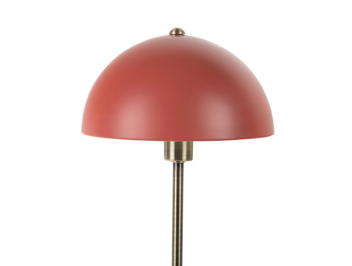 TISCHLAMPE Bonnet Rot 20/20/39 cm - Rot, Metall (20/20/39cm) - Leitmotiv