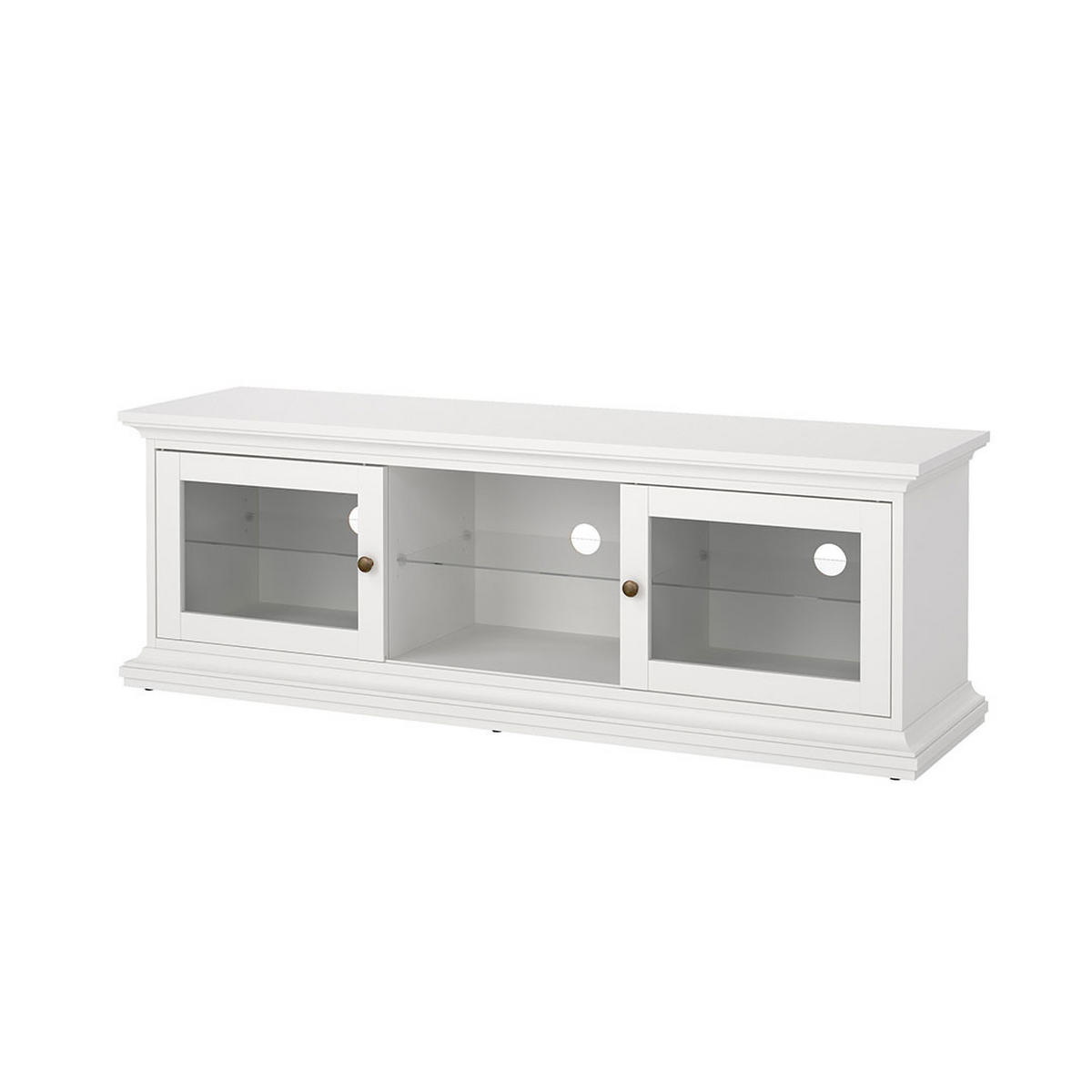 TV-ELEMENT Venedig Weiß 150/42/51 cm - Weiß, Holzwerkstoff (150/51/42cm) - ebuy24