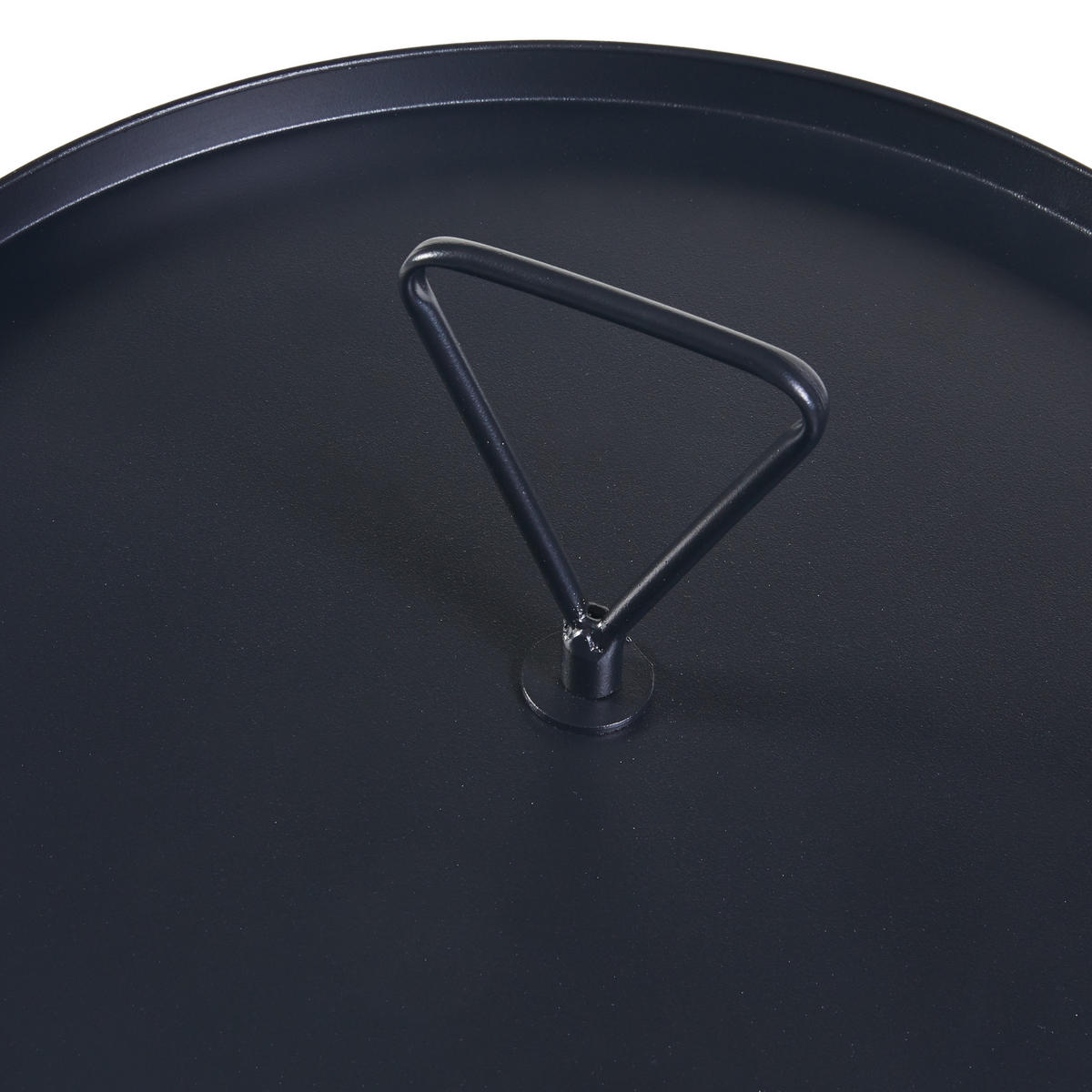 BEISTELLTISCH Odal - Schwarz, Metall (41/41/65cm) - [en.casa]