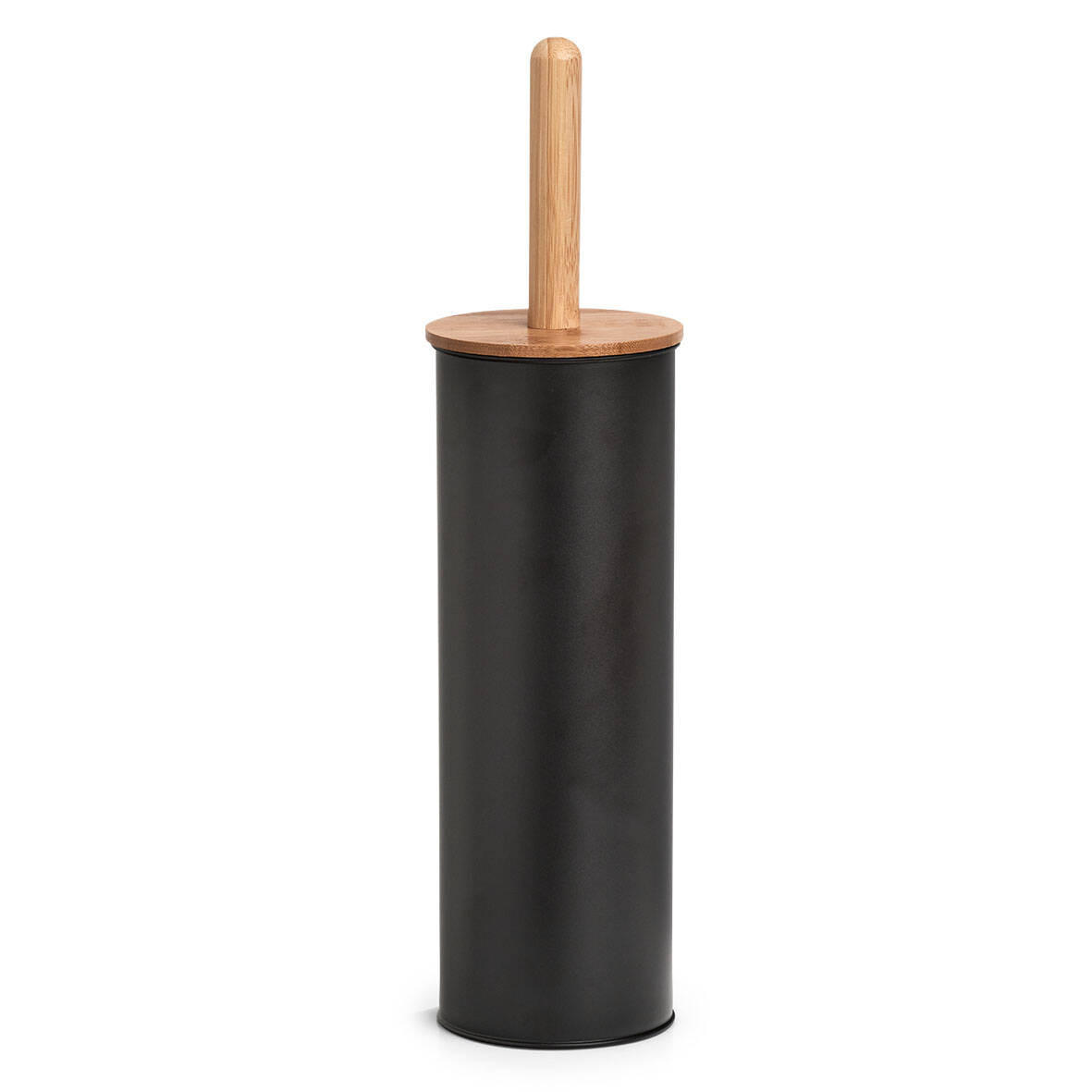 WC-BÜRSTE Ø 10 cm - Schwarz, Metall (10/38.4/10cm)