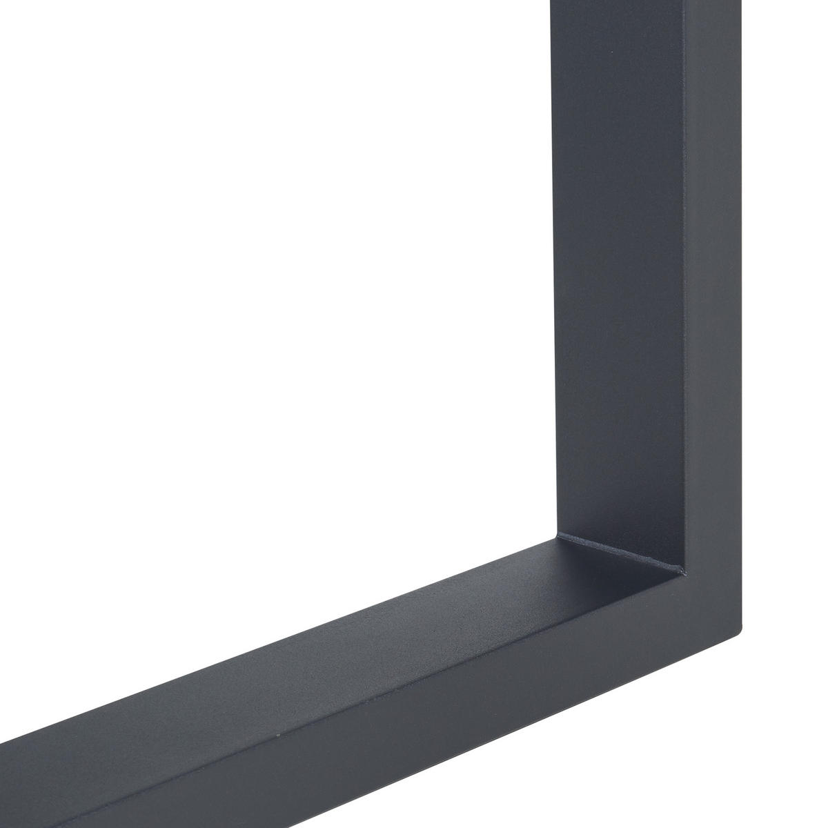 TISCHGESTELL-SET 2 TLG. Makers - Schwarz, Metall (70/72/10cm) - [en.casa]