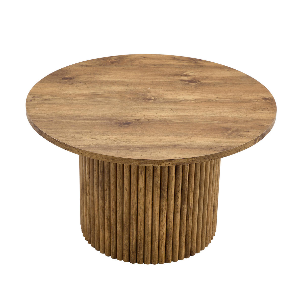 COUCHTISCH Holz 70/70/42 cm - Naturfarben, Holzwerkstoff (70/70/42cm) - PANGIVO