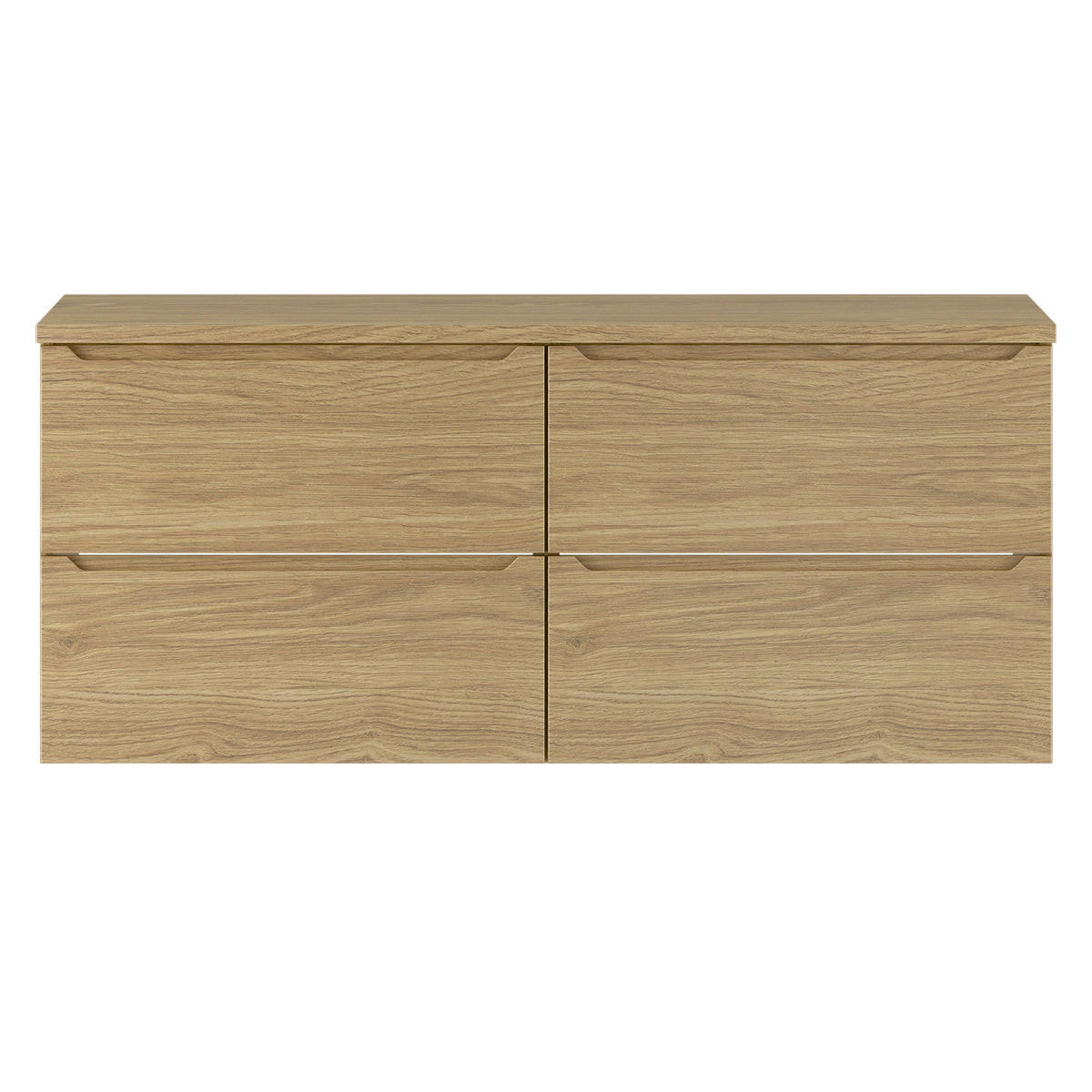 WASCHTISCHUNTERSCHRANK 120.6cm Viggo Holz - Braun, Holzwerkstoff (120.6/52.2/46.5cm) - Petits-meubles
