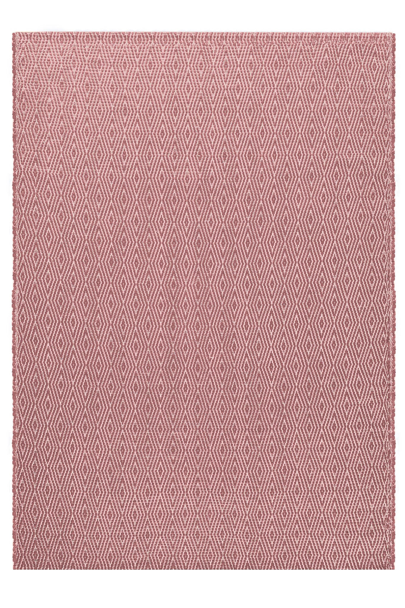 TEPPICH aus recycelten Fasern handgewebt rosa - Pink, Naturmaterialien (120/170cm) - AFK Living