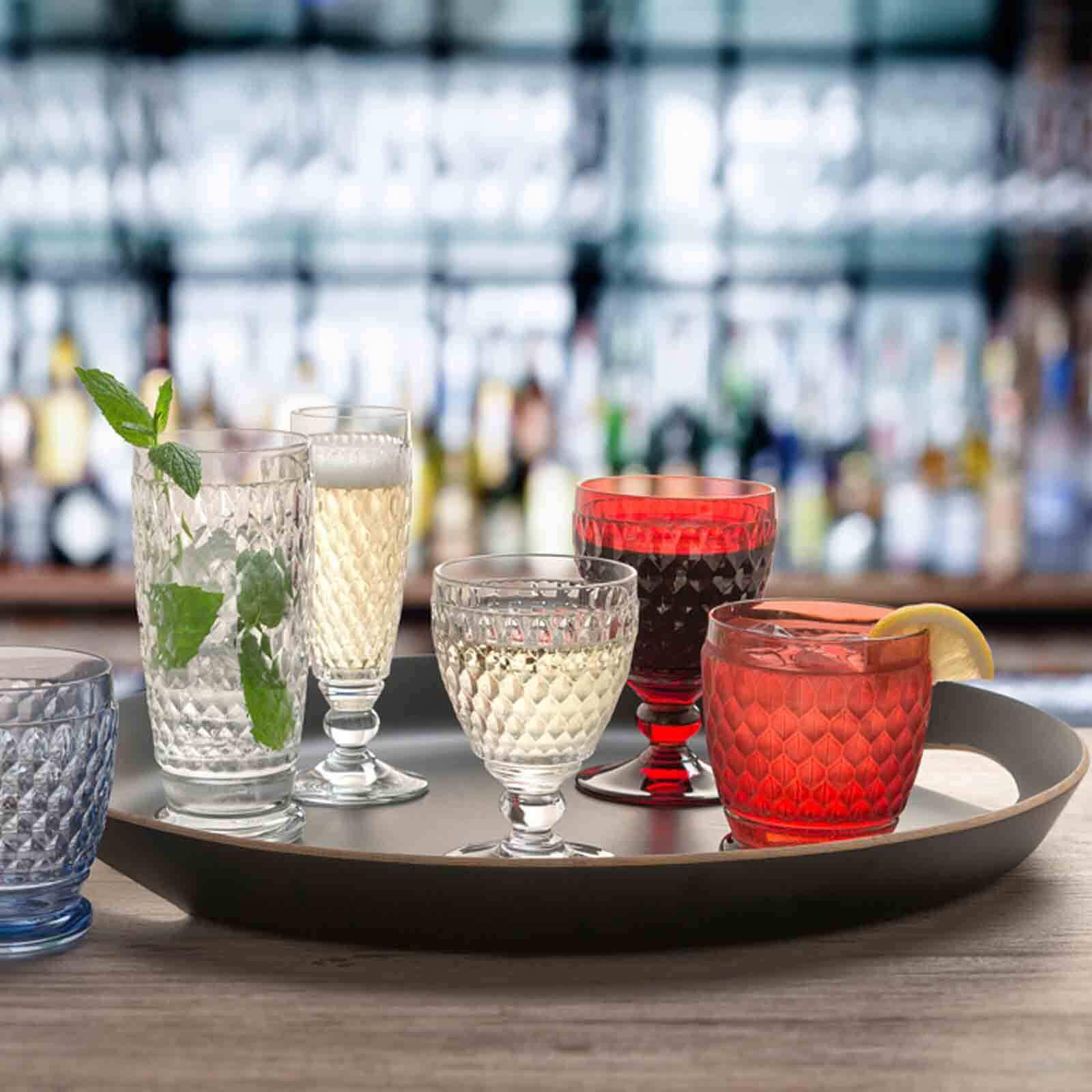 SEKTSCHALE Boston Coloured Smoke 398 ml - Grau, Glas (0.398L) - Villeroy & Boch