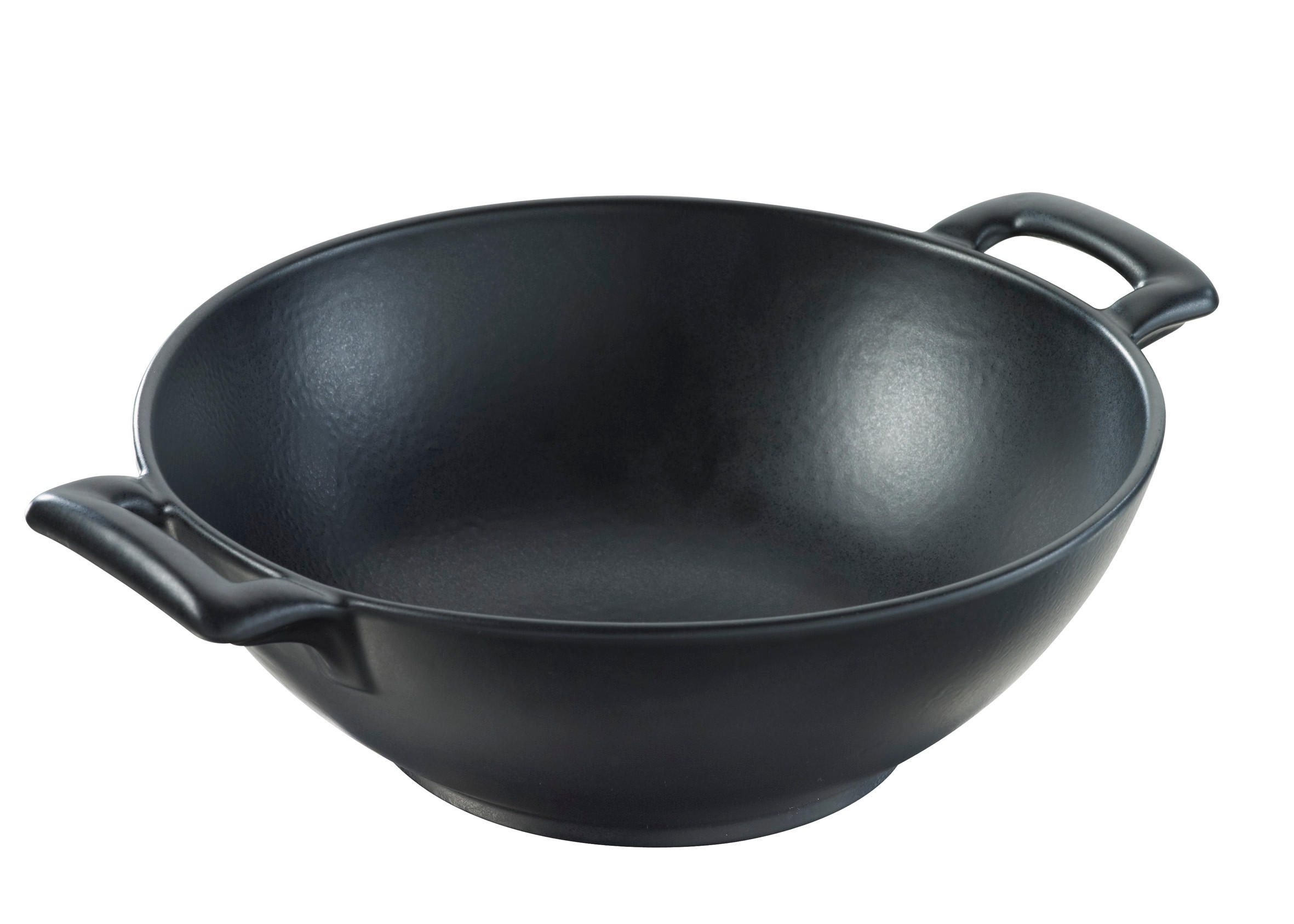 Revol Porcelaine France Wok Schwarz