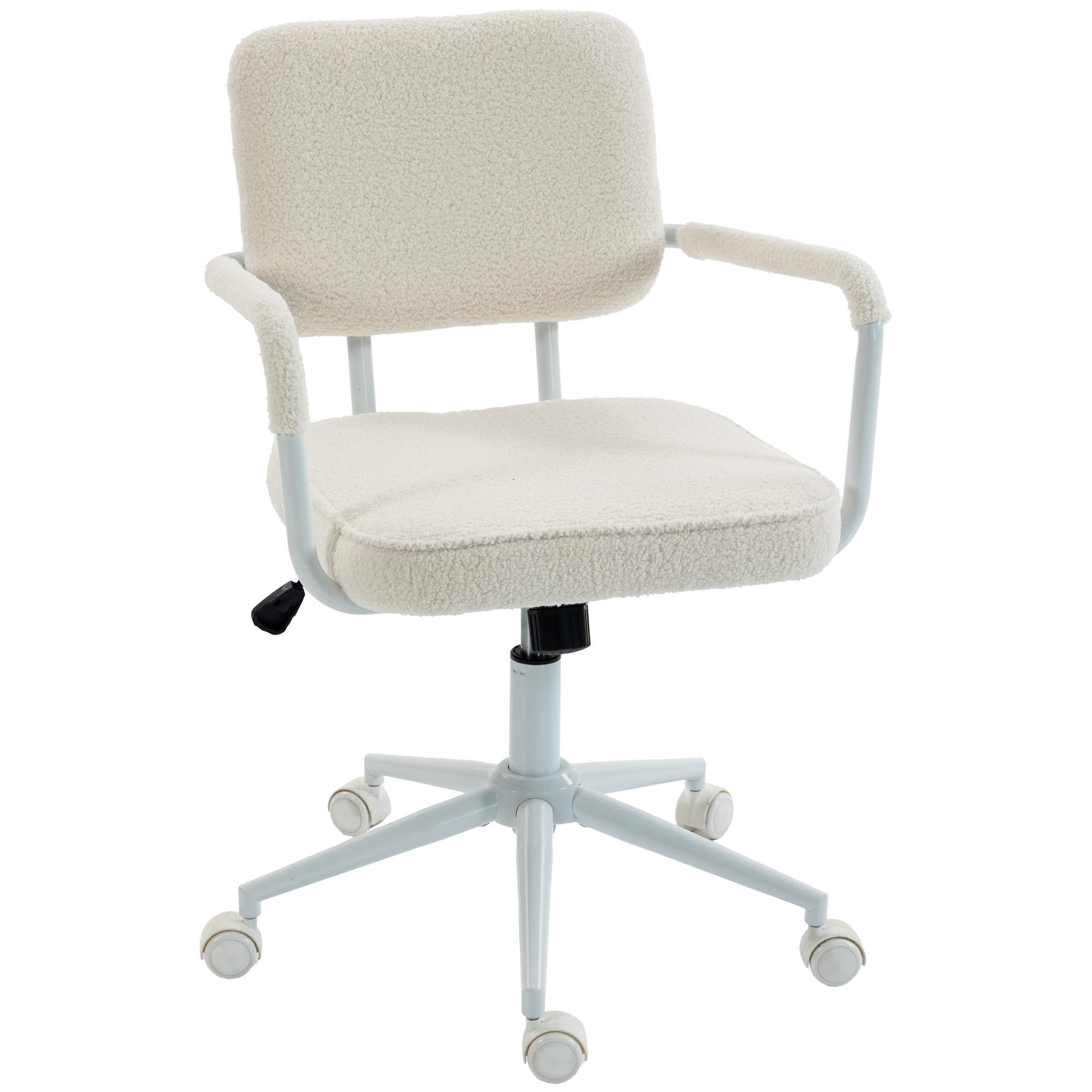 BÜROSTUHL Creme 62.0/58.0/93.0 cm - Creme, Textil (58/93/62cm)