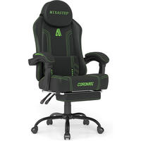GAMING Stuhl Ergonomisch mit Verstellbarer Rückenlehne Grün - Multicolor, Kunststoff (50/128/52cm)
