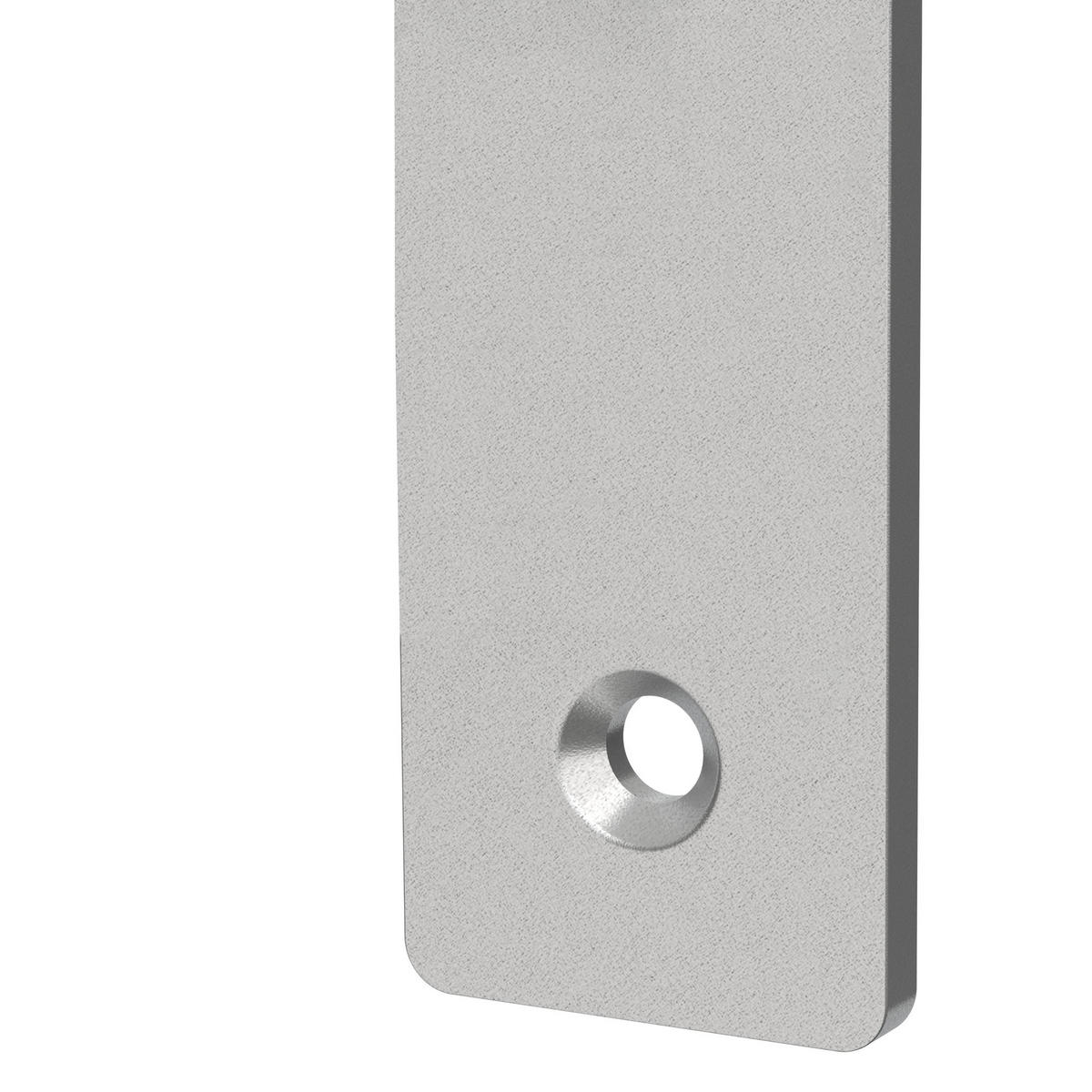 REGALHALTERUNGEN - Silberfarben, Metall (18/3/18cm) - ML-DESIGN