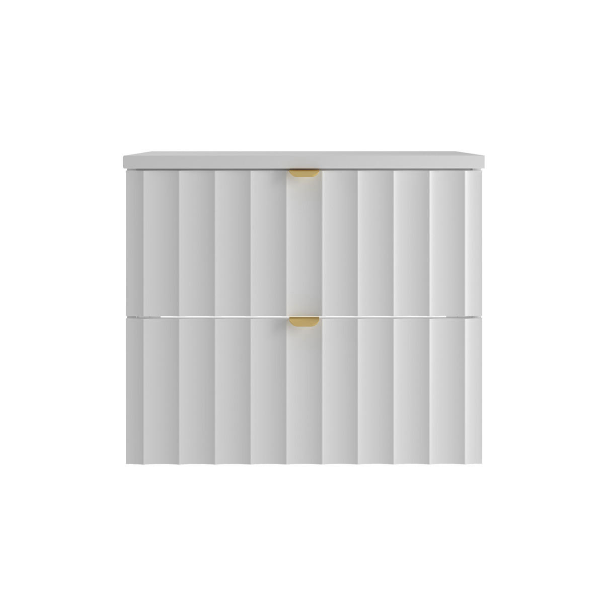 WASCHTISCHUNTERSCHRANK 60.6cm Lexa Weiß - Weiß, Holzwerkstoff (60.6/52.2/46.5cm) - Petits-meubles