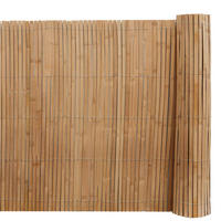 SICHTSCHUTZZAUN Balkon 120/600 cm Bambus - Braun, Holz (1/120cm) - urfence