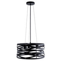 PENDELLEUCHTE Shannon - Schwarz, Metall (40/40/20.5cm) - Paco Home