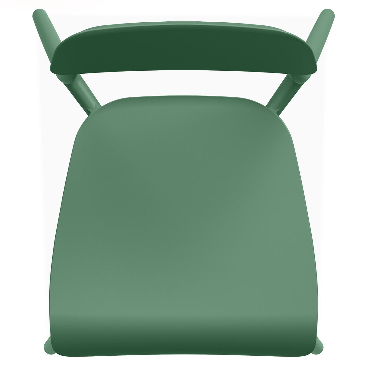 GARTENSTUHL GALIO, 2-er Set - Grün, Kunststoff (47.5/84/55.5cm) - KONSIMO®