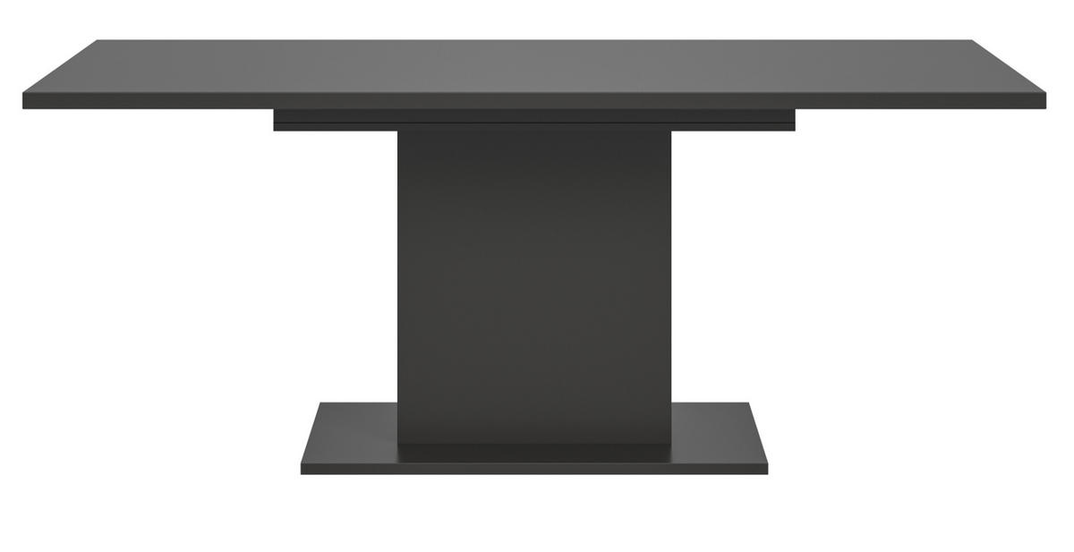 ESSTISCH grau, Küchentisch ausziehbar 150 - 190 cm - Grau, Holzwerkstoff/Metall (150/90/76cm) - Inn.Furn