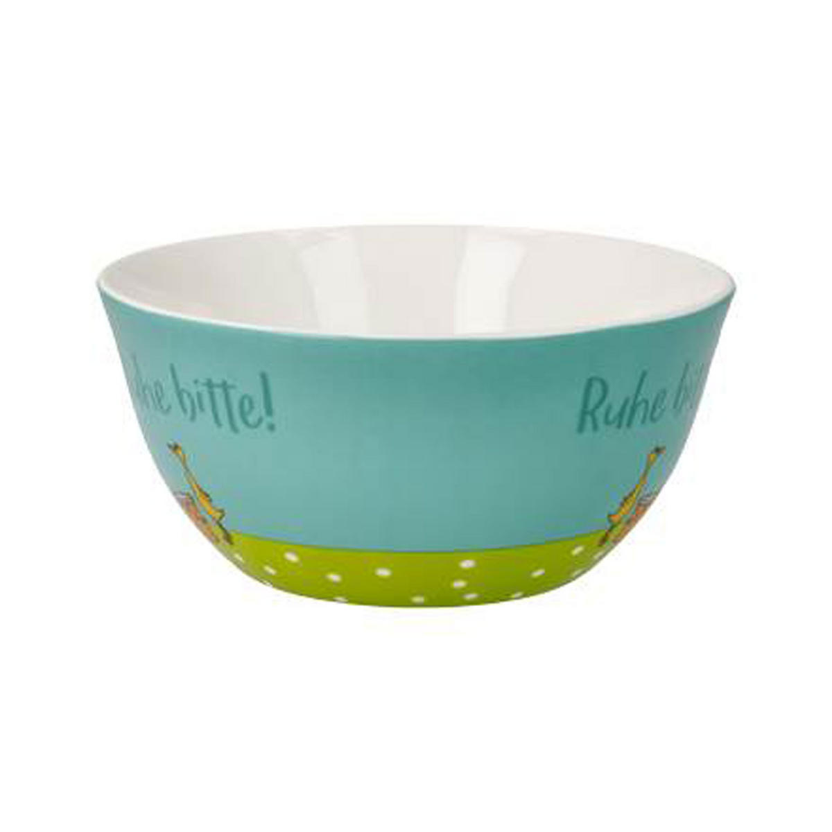 KÜNSTLERSCHALE Freundlieb -Ruhe Bitte!, Fine Bone China - Multicolor, Keramik (7cm) - Goebel