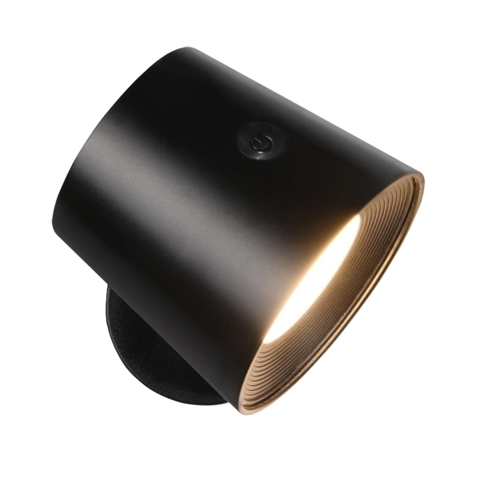 LED WANDLEUCHTE Emma - Schwarz, Kunststoff (9/8/11cm) - Nettlife