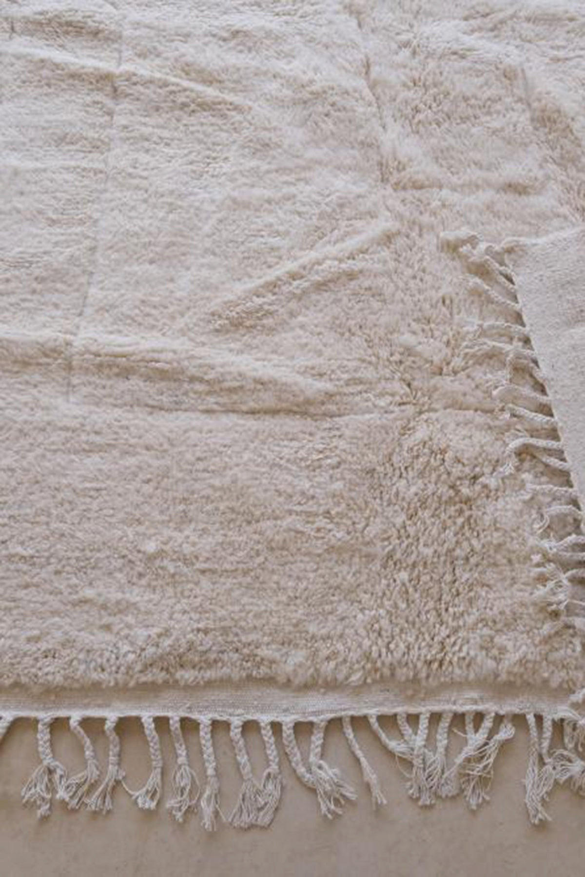 BERBERTEPPICH aus reiner Wolle 217x 291 cm - Weiß, Naturmaterialien (217/291cm) - AFK Living