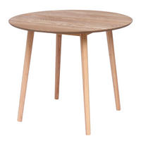 ESSTISCH Rund Braun 90 x 90 x 75 (cm) - Braun, Holz (90/90/75cm) - Nordlys