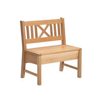 SITZBANK Deborah 77 x 52 x 87 Massivholz Buche lackiert - Buchefarben, Holz (77/87/52cm) - 58aufmkessel