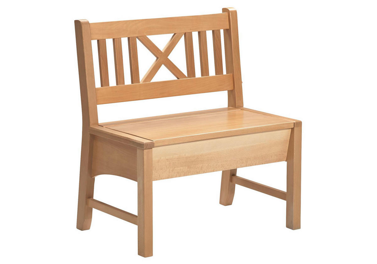 SITZBANK Deborah 77 x 52 x 87 Massivholz Buche lackiert - Buchefarben, Holz (77/87/52cm) - 58aufmkessel