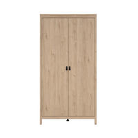KLEIDERSCHRANK mit 2 Türen barcelone 102,3/58,4/199 cm - Apfelbaumfarben, Holzwerkstoff (58.4/199/102.3cm) - Calicosy