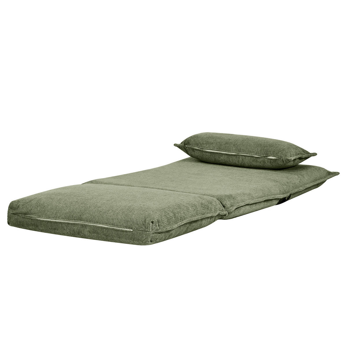 SCHLAFSESSEL - Grün, Textil/Metall (79/59/77cm) - home24