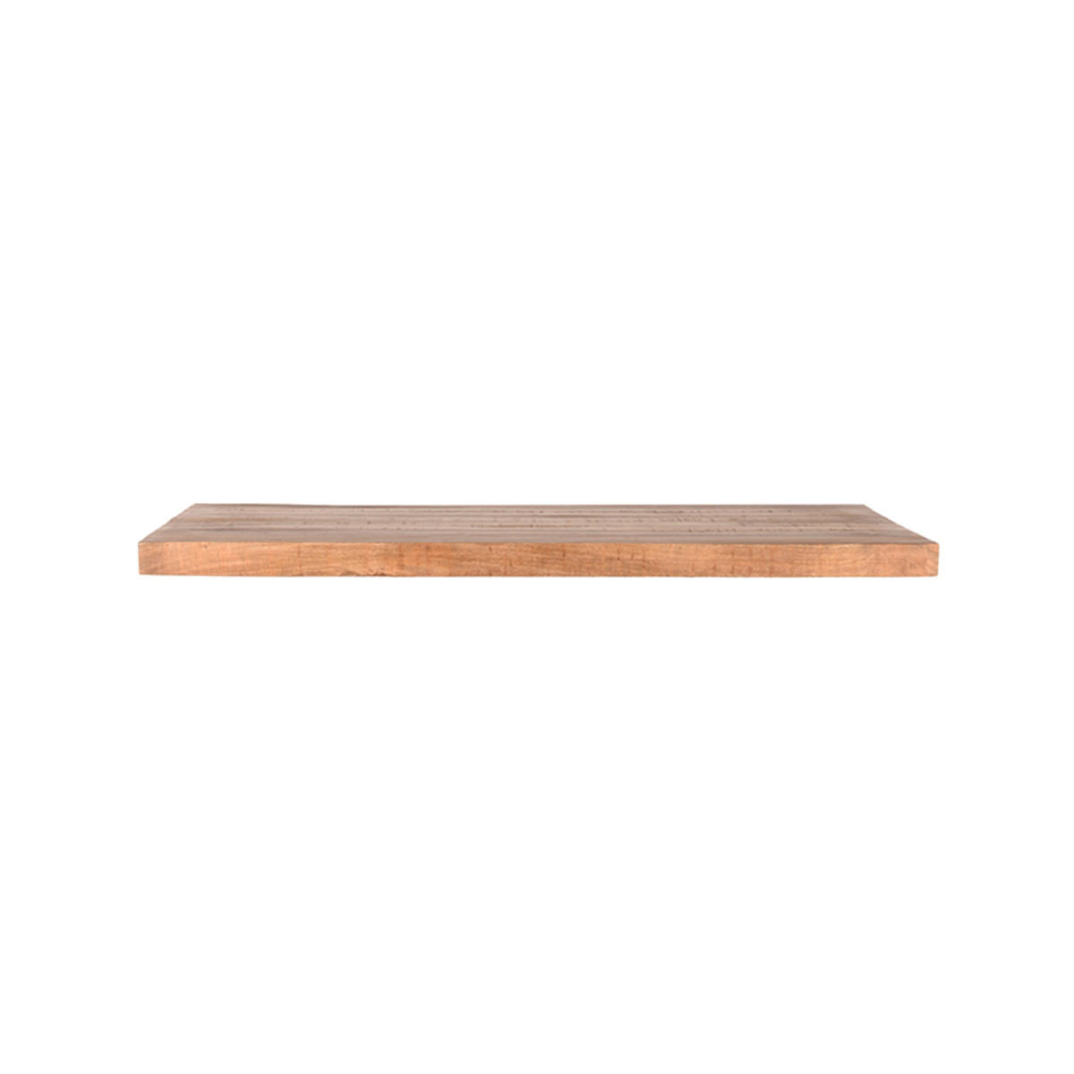 TISCHPLATTE gerade braun 70/120/5 cm - Braun, Holz (70/120/5cm) - LABEL51