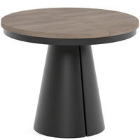 TISCH Schwarz ALMA Ausziehbar 100/176 cm - Eichefarben/Schwarz, Holzwerkstoff (2/100/76cm) - Sepro Meble