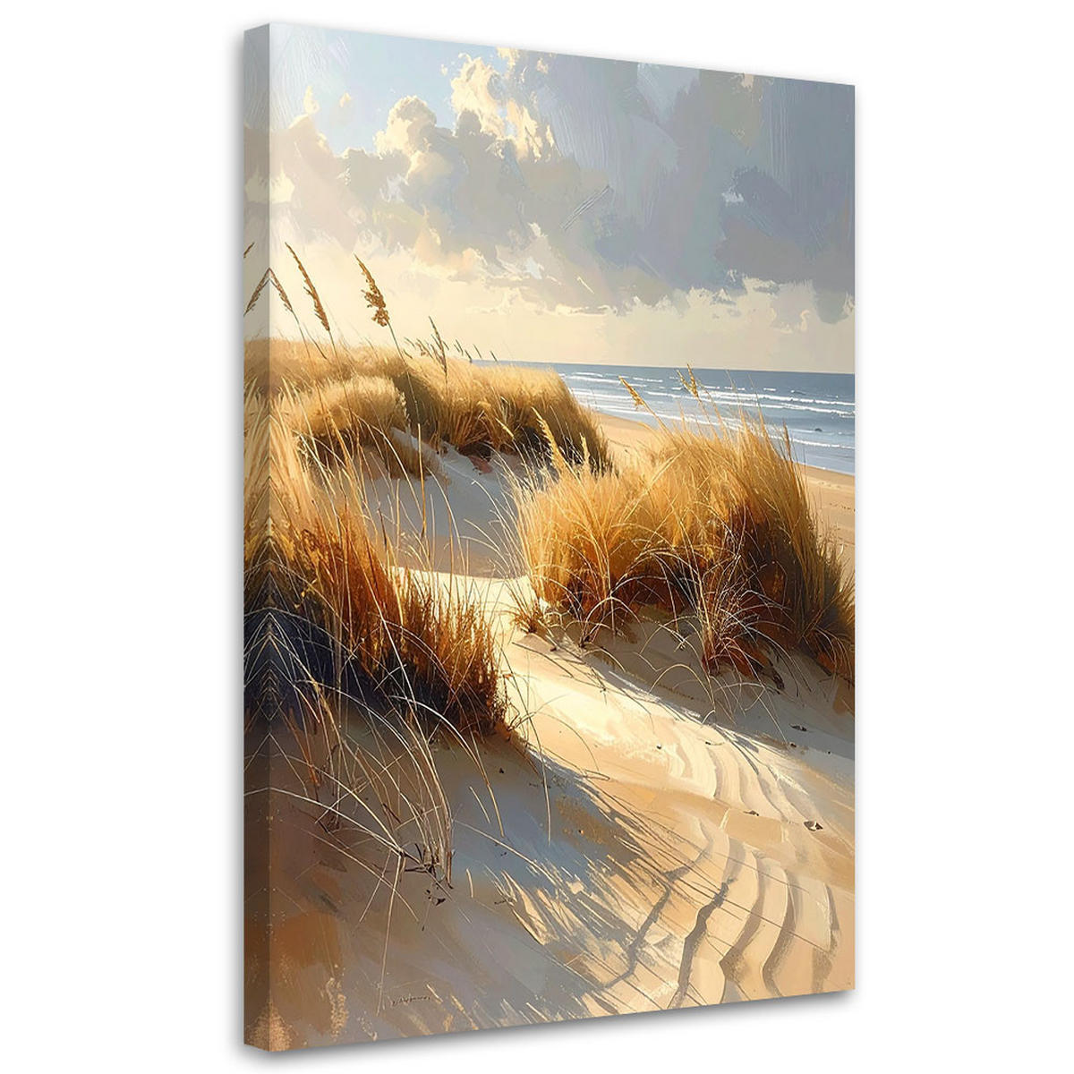 LEINWANDBILD Natur und Botanik 80x120cm - Beige, Textil (80/120cm) - Feeby