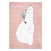 KINDERTEPPICH Anime 921 Rosa 140x200 cm - Rosa, Textil (140/200cm) - carpet city