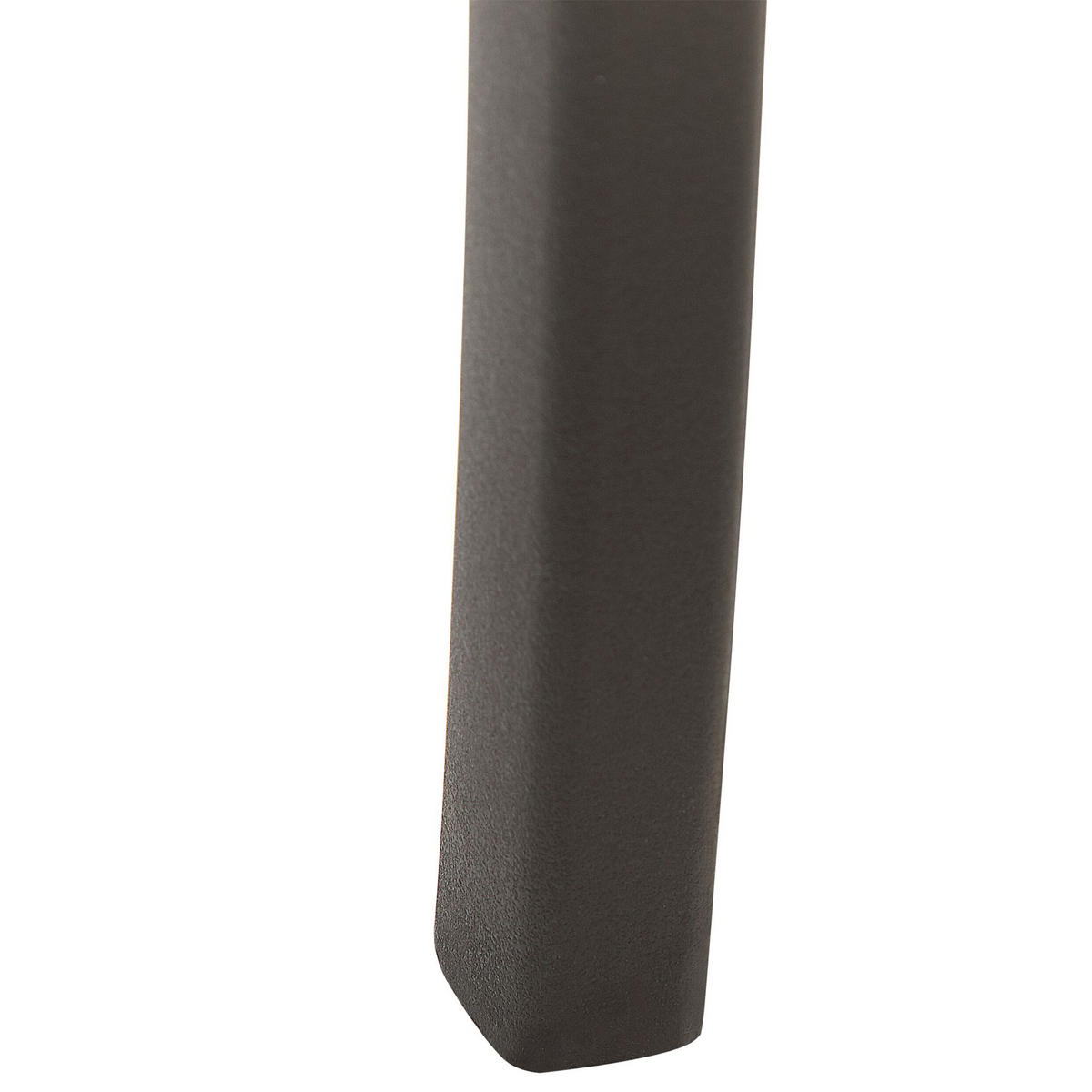 GARTENSTÜHLE 4er-Set Kunststoff schwarz Vieste - Schwarz, Kunststoff (42/80/40cm) - Beliani
