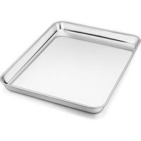 BACKBLECH Edelstahl 31 x 24 x 2,5 cm - Silberfarben, Metall (24/2.5/31cm)