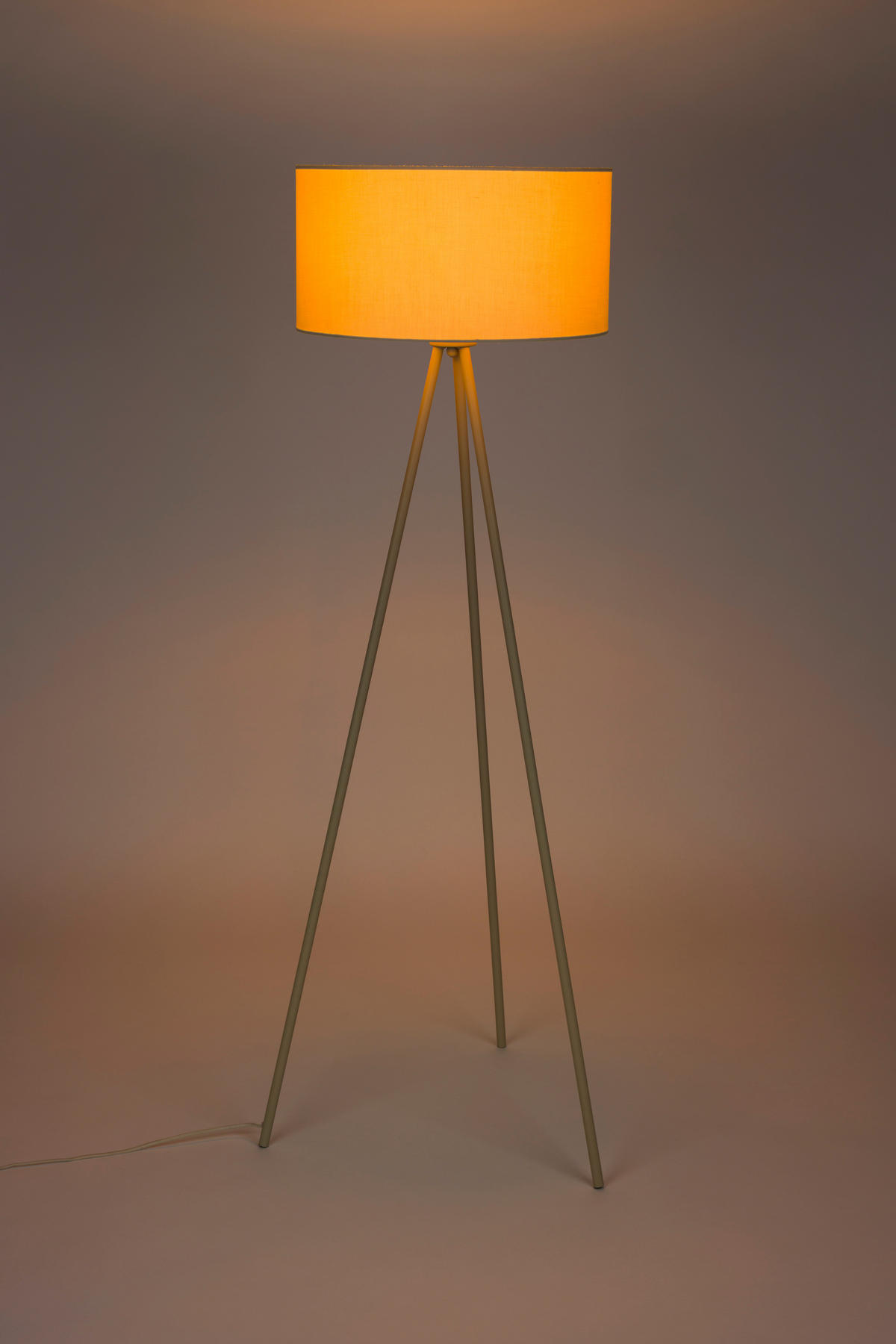 STEHLAMPE Susie - Beige - 45/45/146 cm - Beige, Metall (45/45/146cm)