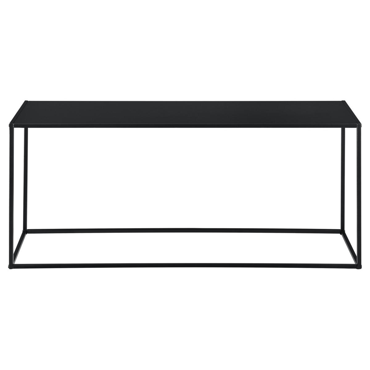 KONSOLENTISCH Alboraya - Schwarz, Metall (32/115/50cm) - [en.casa]