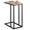 BEISTELLTISCH DEBORA - Schwarz/Sonoma Eiche, Holzwerkstoff (26/46/61cm) - IDIMEX