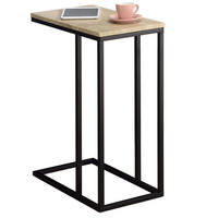 BEISTELLTISCH DEBORA - Schwarz/Sonoma Eiche, Holzwerkstoff (26/46/61cm) - IDIMEX