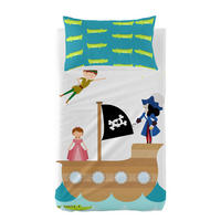 BETTWÄSCHE 2er-Set teiliges flying boy 120x180 cm (kinderbett) mehrfarbig - Multicolor, Textil (120/180cm) - Happy Friday