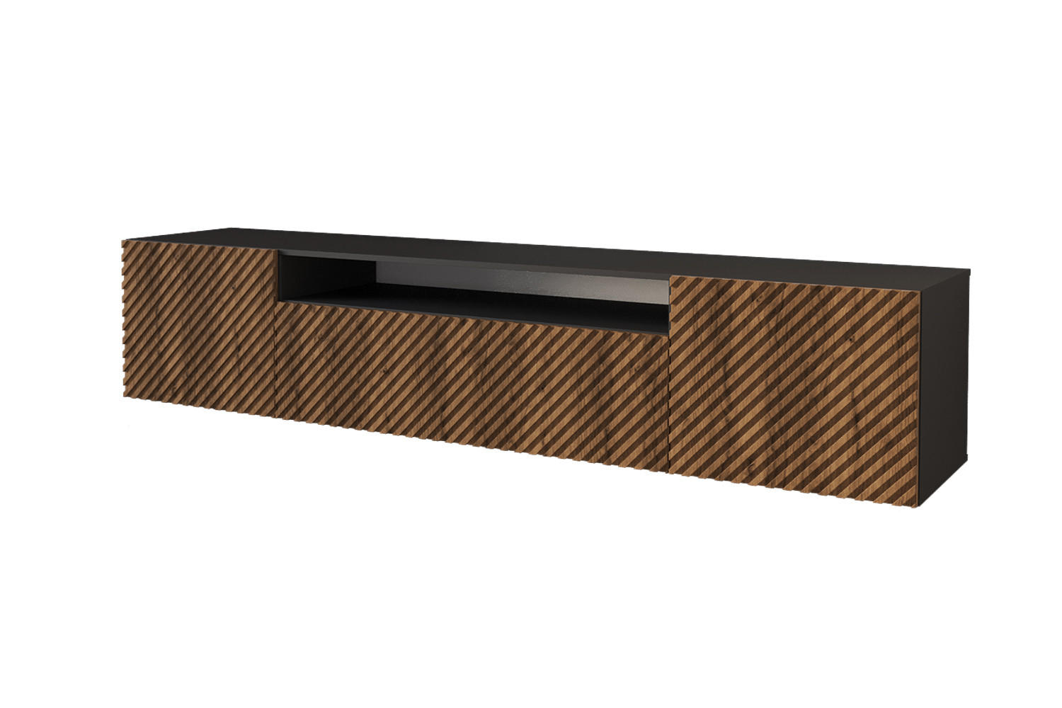 Altdecor Lowboard Eiche Wotan 200x40x41 cm