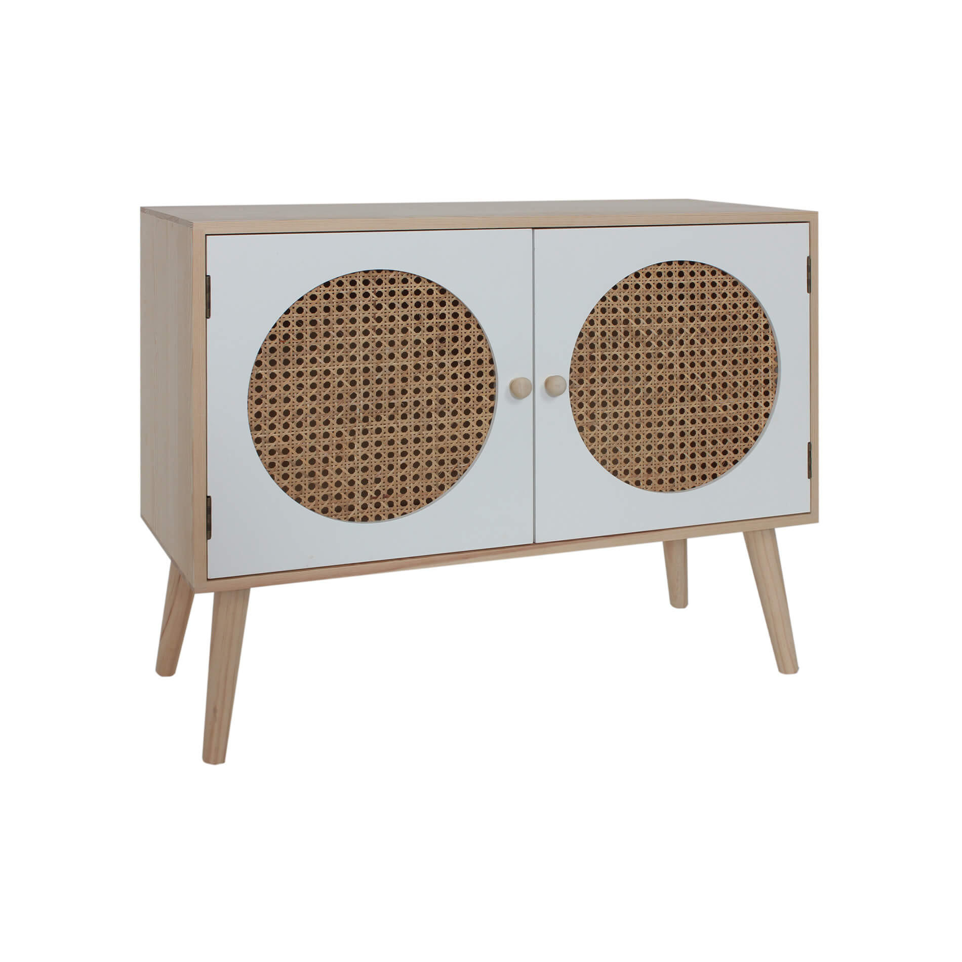 SIDEBOARD Braun 30/73/57 cm - Braun, Holzwerkstoff (30/57/73cm) - Mobili Rebecca