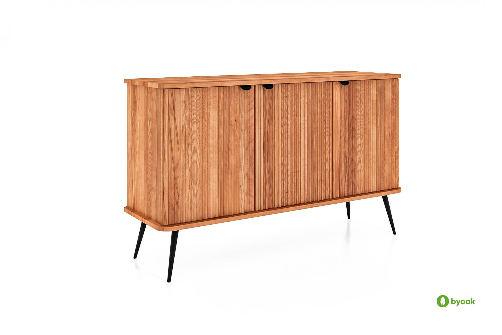 KOMMODE LINA Kernbuche - Kernbuche, Holz (144/87/46cm) - byoak