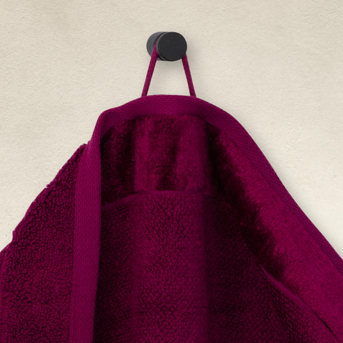 GÄSTETUCH BAMBOO LUXE - Beere, Textil (30/50cm) - MÖVE