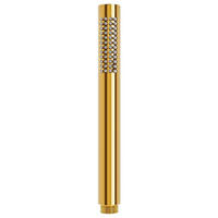 HANDBRAUSE Edelstahl 304 Wassersparend Gelb - Goldfarben, Metall (3/12.7/21cm)