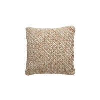 DEKOKISSEN Treneta Braun 45/45/10 cm - Braun, Textil (45/45cm) - Light & Living