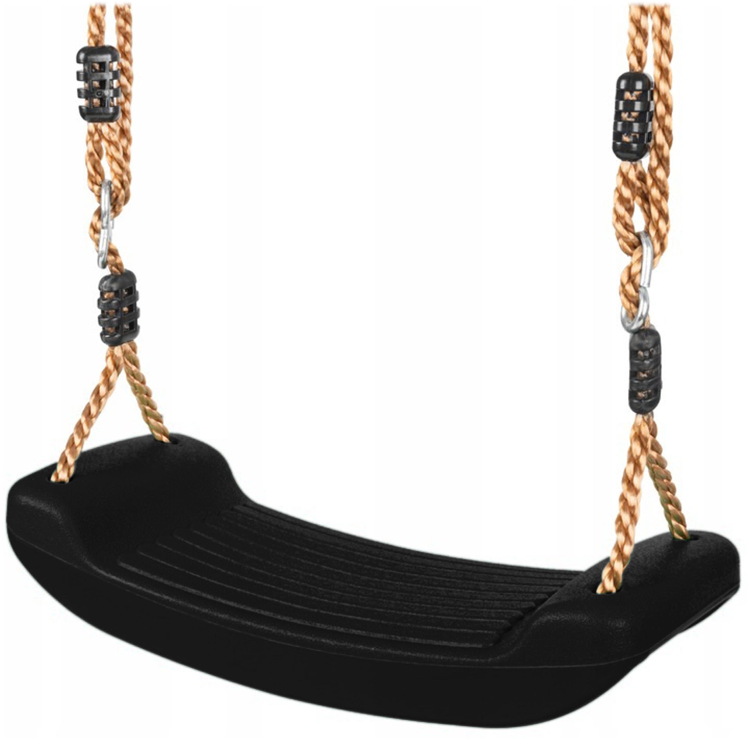 KINDERSCHAUKEL Schwarz - Schwarz, Kunststoff (16/42cm) - KRUMAD