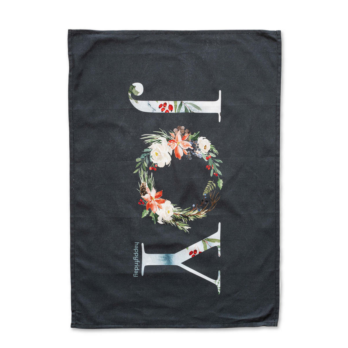 GESCHIRRTUCH (2 tlg) joyeux 70x50 cm mehrfarbig - Multicolor, Textil (70/50cm) - Happy Friday