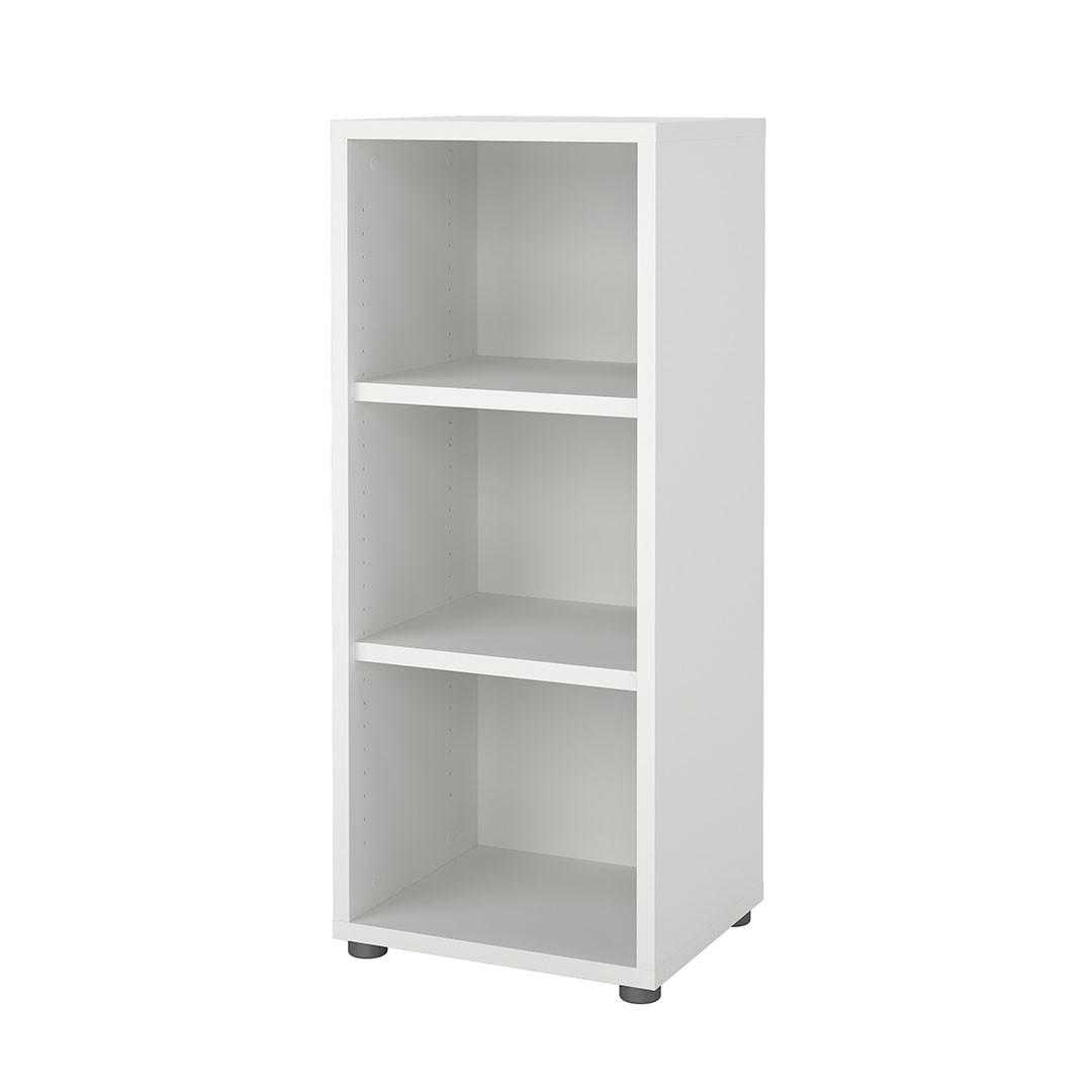 REGAL, Prima, Weiß, Holzwerkstoff, 48 x 40 x 114 cm - Weiß, Holzwerkstoff (48/114/40cm) - ebuy24